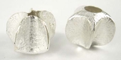 Sterling Silver Bead Flower 12mm 1 pack-findings-Beadthemup