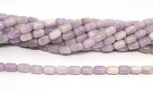 Kunzite Polished Barrel 6x9mm strand 42 beads-beads incl pearls-Beadthemup