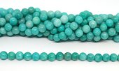 Amazonite African A Polished round 8mm strand 44 beads-beads incl pearls-Beadthemup
