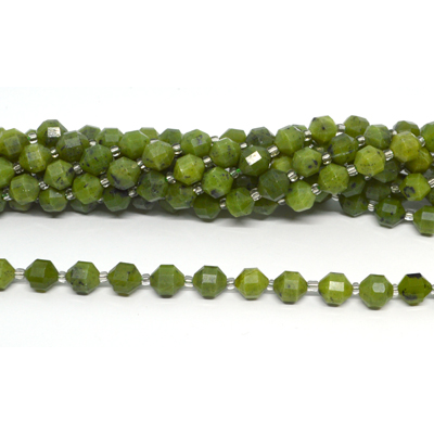 Canadian Jade Energy Bar 8mm strand 38 beads