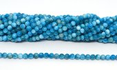 Apatite Light Polished 4mm round strand 104 beads-beads incl pearls-Beadthemup