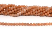 Sunstone Polished Round 6mm strand 64 beads-beads incl pearls-Beadthemup