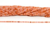 Pink Adventure 2mm polished round strand 180 beads-beads incl pearls-Beadthemup