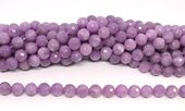 Purple Jade 10mm Faceted round strand 40 beads-beads incl pearls-Beadthemup