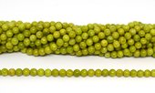 Green Opal A+ 6mm Polished Round strand 65 beads-beads incl pearls-Beadthemup