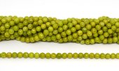 Green Opal A+ 6mm Polished Round strand 65 beads-beads incl pearls-Beadthemup
