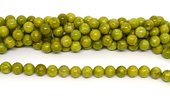 Green Opal A+ 12mm Polished Round strand 33 beads-beads incl pearls-Beadthemup