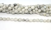 Moonstone 12x10mm polished Nugget strand 34 beads-beads incl pearls-Beadthemup