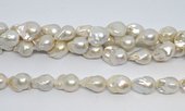Freshwater Pearl Baroque 22x17mm strand 20 beads-beads incl pearls-Beadthemup