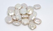 Freshwater Pearl 20x18mm top drilled for pendant EACH-beads incl pearls-Beadthemup