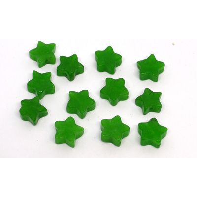 Jade Star Green 10mm EACH BEAD