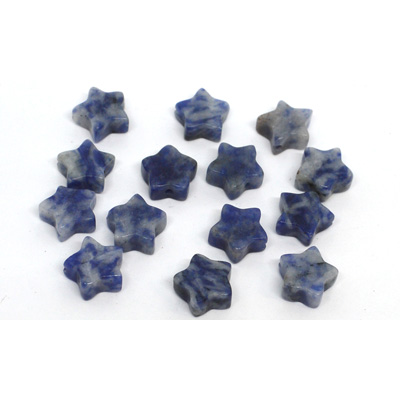 Sodalite Star 10mm EACH BEAD