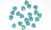 Howlite Blue Faceted Flower 10mm EACH BEAD-beads incl pearls-Beadthemup
