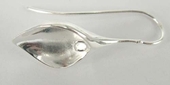 Sterling Silver Sheppard 30mm Tulip with ring pair-findings-Beadthemup
