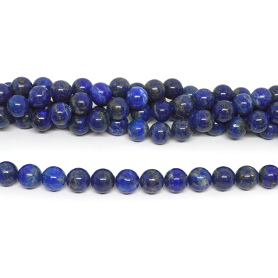 Lapis Lazuli A 12mm Round strand 35 beads