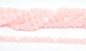 Pink Calcite 8mm Polished round strand 48 beads-beads incl pearls-Beadthemup