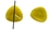 Korean Jade 25mm triangle bead measurement top to bottom 