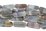 Agate Grey banded 18x40mm Polished Flat round Rct/10