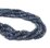 Sapphire 3-4mm Polished Rondel beads per strand approx 170