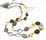 LAST STRAND Multi stone necklace 104cts 27 Beads
