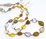 LAST STRAND Multi stone necklace 107cts 27 Beads