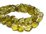 LAST STRANDS Olive Quartz Fac.Nugget app 20x13mm str 29 beads
