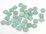 Amazonite Polished Flat Diamond 10mm EACH BEAD