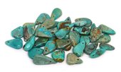 Turquoise Top drill teardrop Polished approx. 8-10mm small EACH BEAD-beads incl pearls-Beadthemup