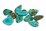 Turquoise Top drill teardrop Polished approx. 15-18mm large EACH BEAD