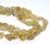 Golden Rutile Quartz Fac. Nugget approx. 10x12 22 beads per Strand