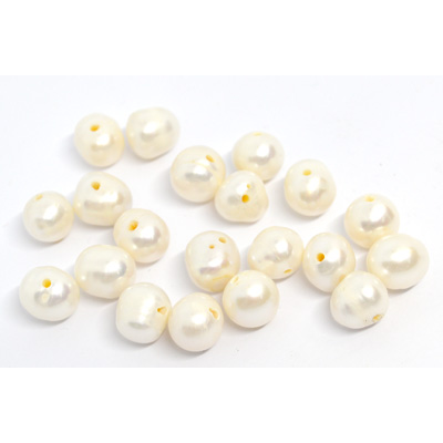 Fresh Water Pearl Potato 8-10mm 1mm hole EACH BEAD