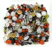 Gemstone Mix Bag approx. 80g-beads incl pearls-Beadthemup