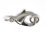 Base Metal Silver Lobster 20x12mm Large 1 Pack