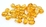Citrine Faceted side drill Nugget 10x6mm EACH BEAD