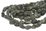 Black Rutile quartz Fac.Nugget app 12x7mm str 30 beads