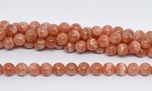 Rhodochrocite Argentina Polished Round 6mm Strand 58 beads-beads incl pearls-Beadthemup