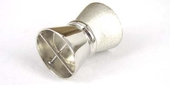 LAST ONE Sterling Silver Magnetic Clasp cone end 18mm-findings-Beadthemup