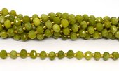 Southern Jade Rondel 8x6mm strand 45 beads-beads incl pearls-Beadthemup