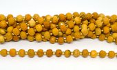 Yellow Mookaite Rondel 8x6mm strand 45 beads-beads incl pearls-Beadthemup