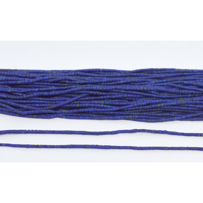 Lapis Tiny Tube approx 1x1mm strand 38cm