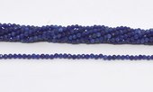 Sodalite A faceted round 2mm strand 180 beads-beads incl pearls-Beadthemup