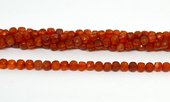Carnelian faceted cube 4mm strand 82 beads-beads incl pearls-Beadthemup