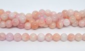 Morganite natural polished round 10mm strand 41 beads-beads incl pearls-Beadthemup