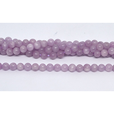 kunzite AAA polished round 5.8/6mm strand 69 beads