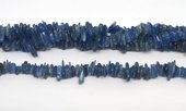 Kyanite Chips approx 9x2mm strand 40cm-beads incl pearls-Beadthemup
