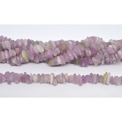 Kunzite Chips approx 10x3mm strand 40 cm