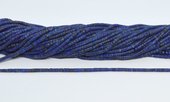 Lapis Lazuli tiny tube 2x2mm strand 220 beads-beads incl pearls-Beadthemup
