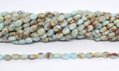 Impression Jasper Polished oval 6x8mm strand 50 beads-beads incl pearls-Beadthemup