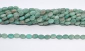 Amazonite Polished oval 6x8mm strand 50 beads-beads incl pearls-Beadthemup