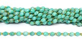 Amazonite Faceted Rice 6x8mm strand 38 beads-beads incl pearls-Beadthemup
